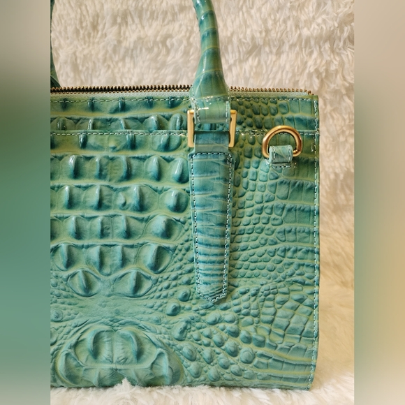 Brahmin Anywhere Convertible Satchel Glass Glossy - Picture 7 of 13